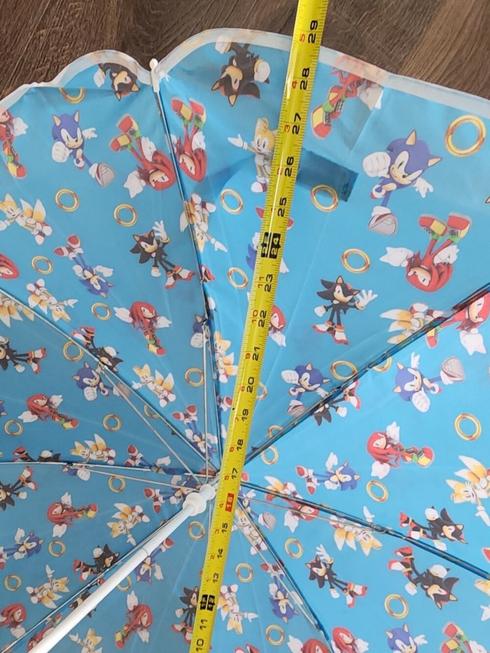 Sonic the Hedgehog Kids Folding Beach Chair w/ Umbrella - Picture 6 of 16